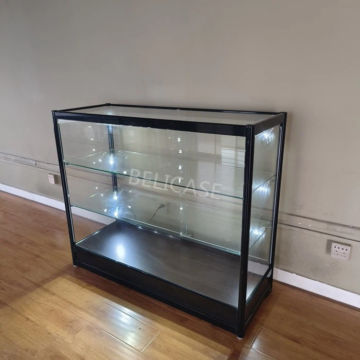 Smoke Vape Store Glass Display Cabinet